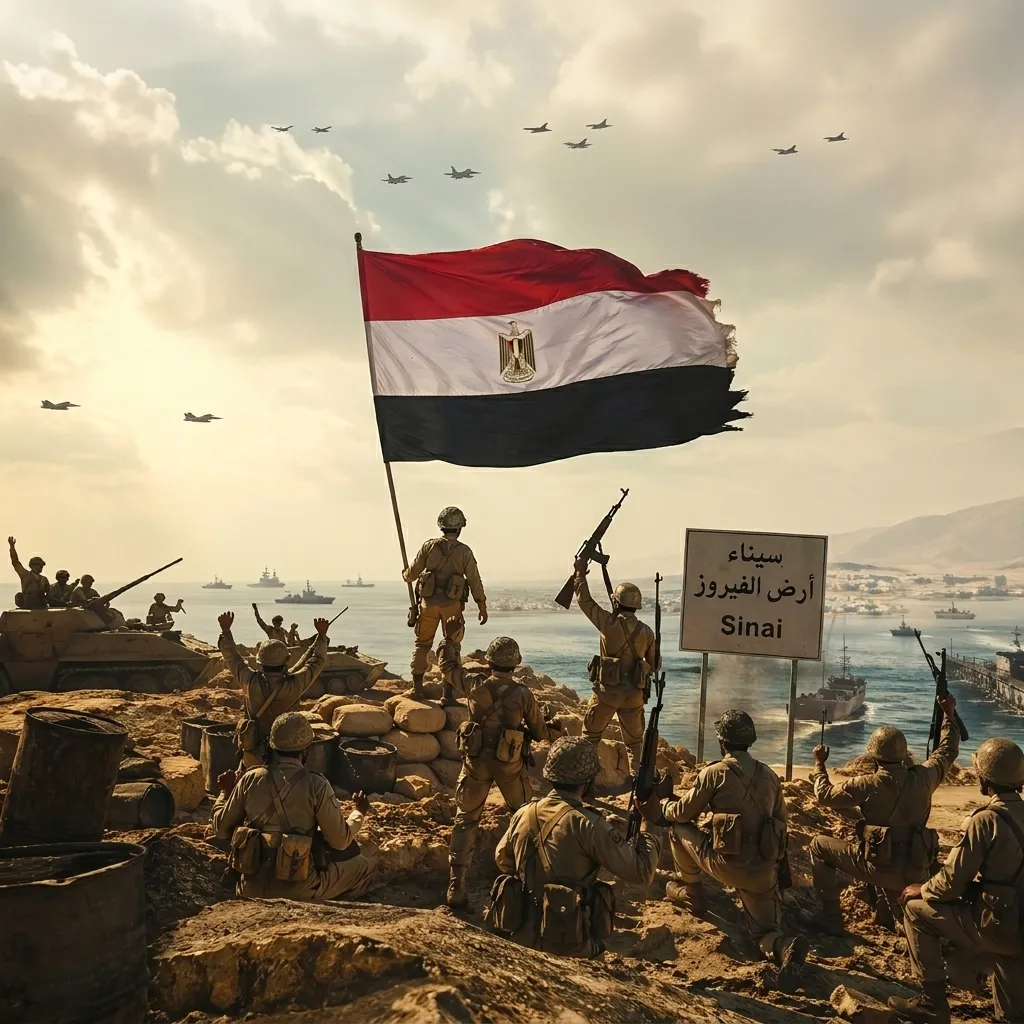 تحرير سيناء… ملحمة النصر واسترداد الأرض