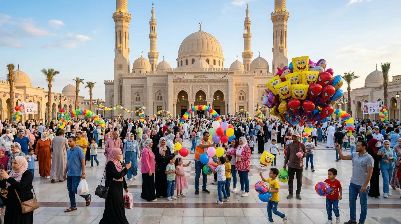 عيد الفطر المبارك: يوم الجائزة والفرحة