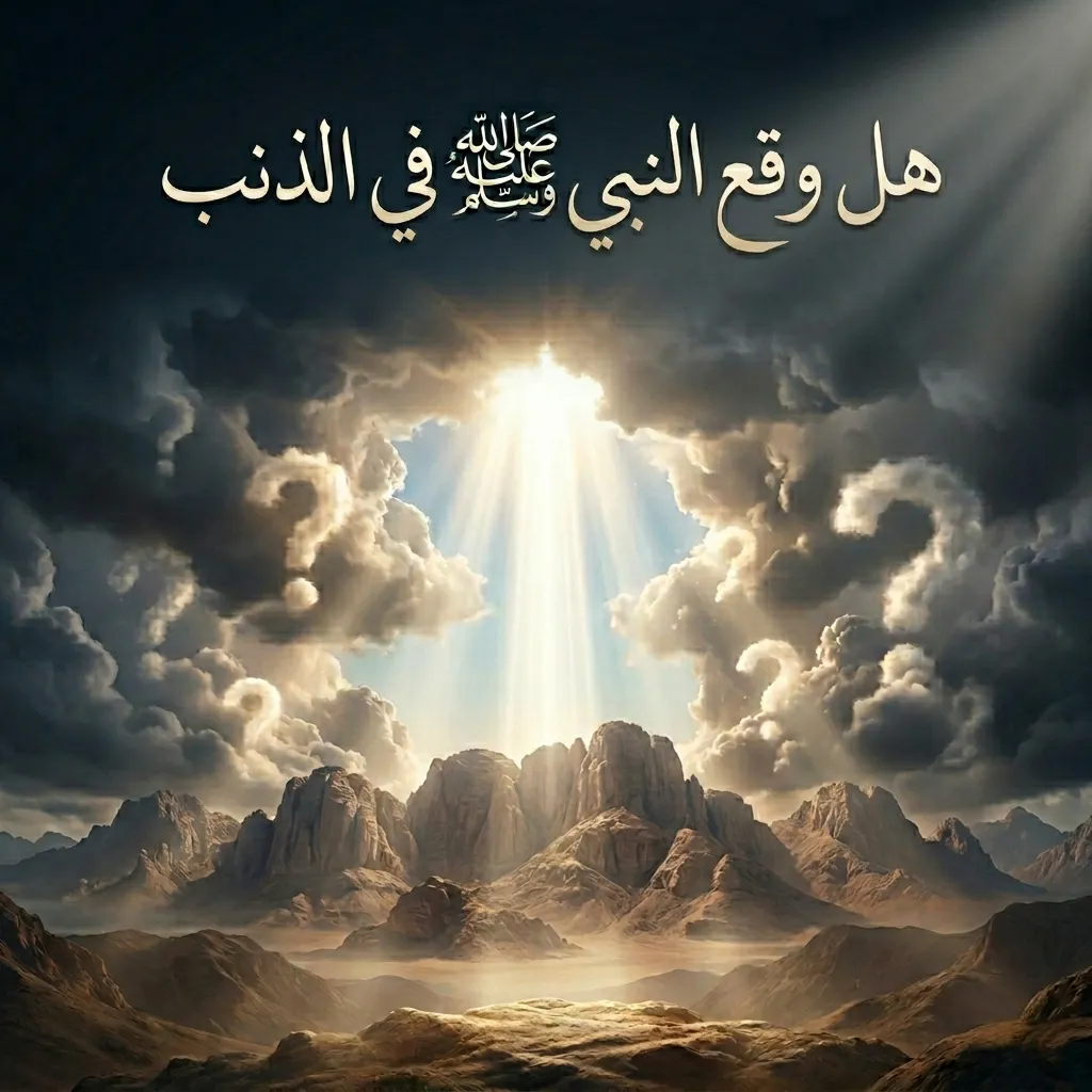 شبهة عدم عصمة النبي ﷺ من ظواهر بعض النصوص