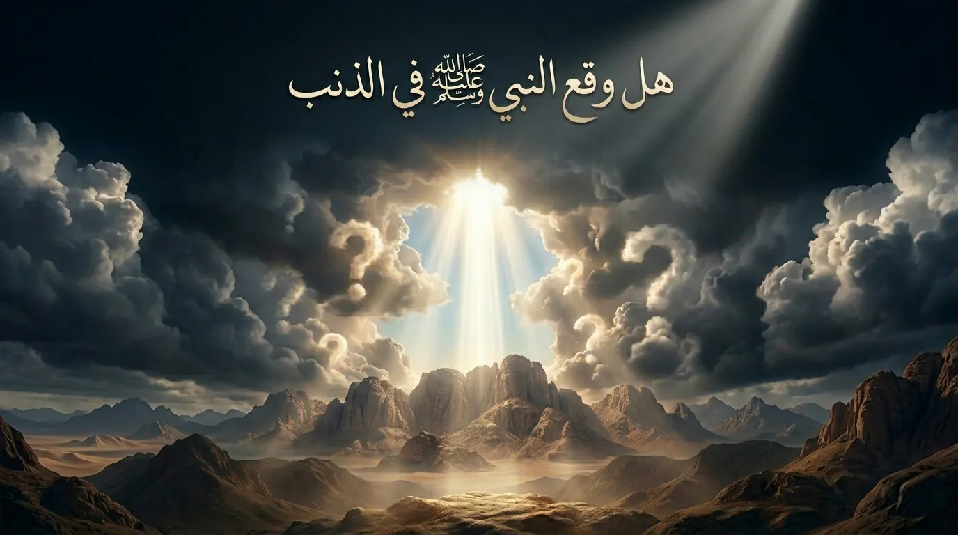 شبهة عدم عصمة النبي ﷺ من ظواهر بعض النصوص