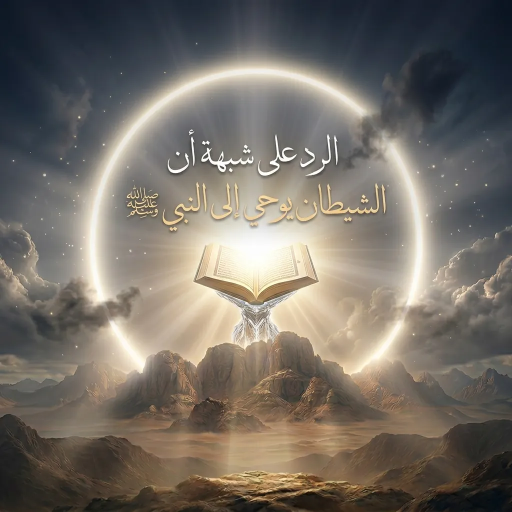 الرد على شبهة أن الشيطان يوحي إلى النبي ﷺ