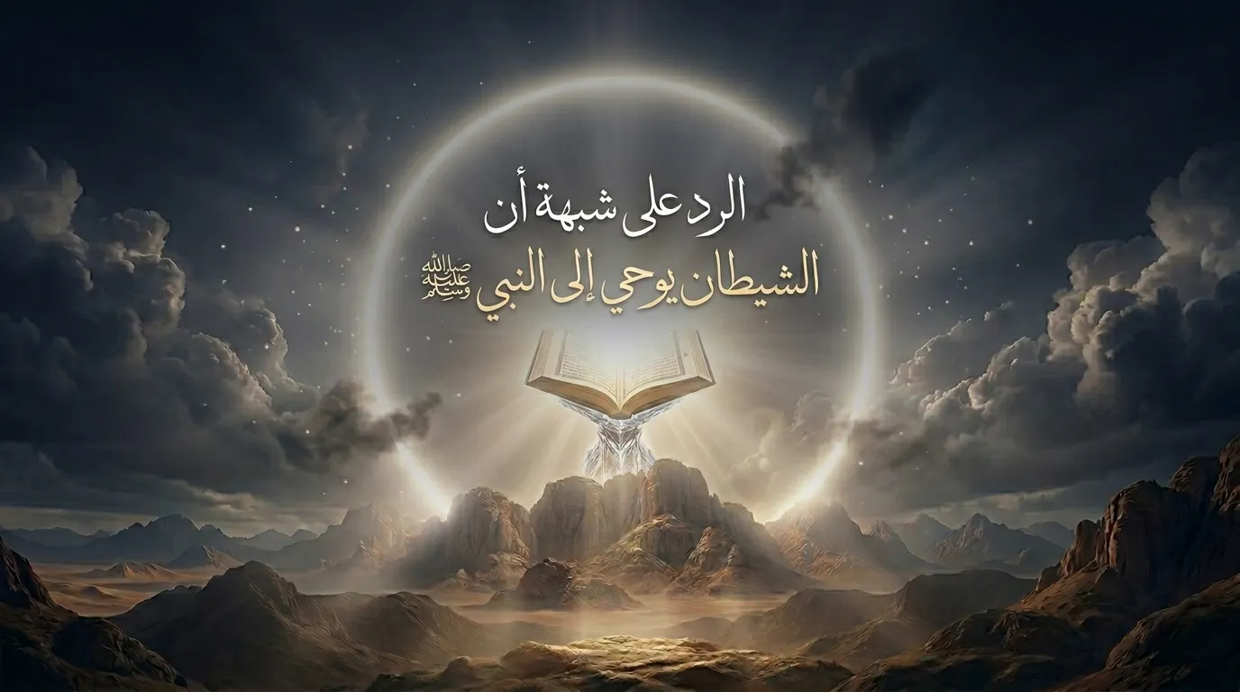 الرد على شبهة أن الشيطان يوحي إلى النبي ﷺ