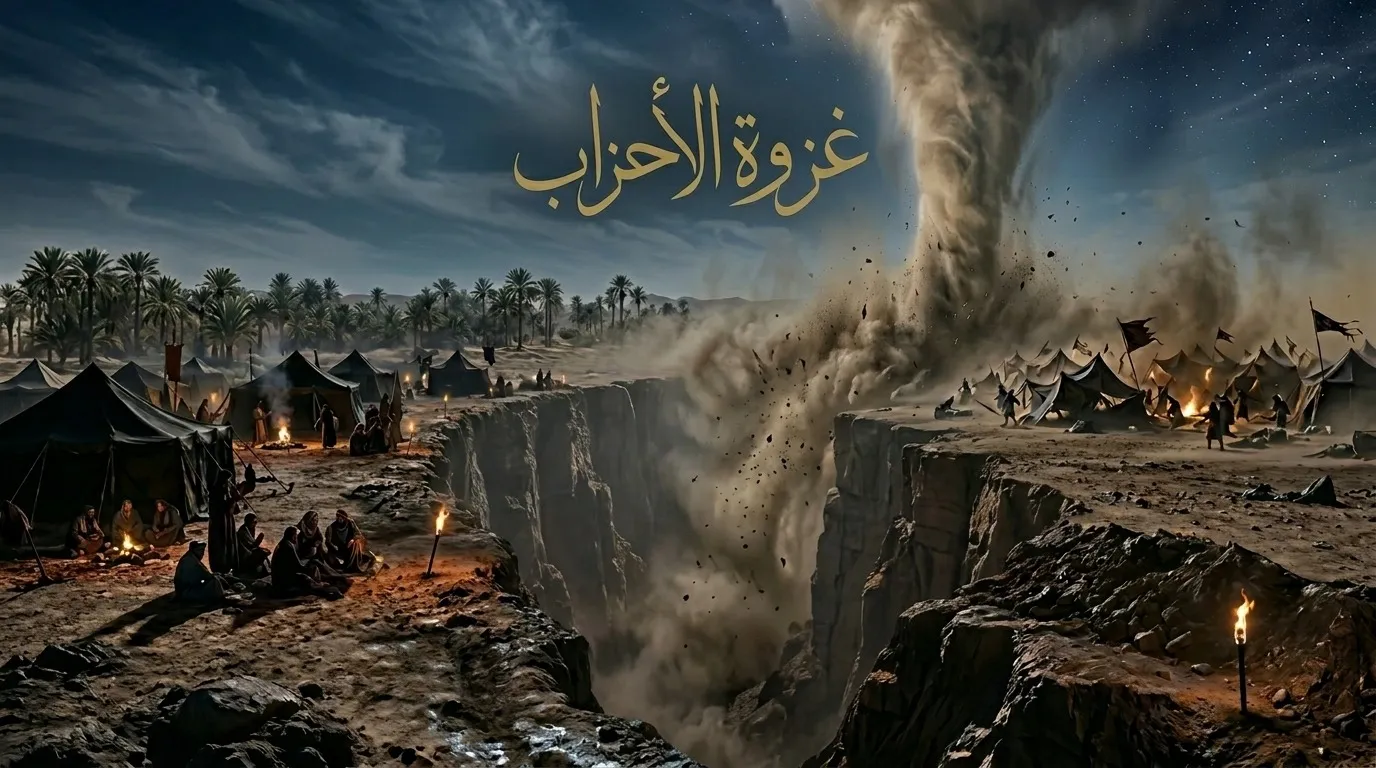 دروس وعبر من غزوة الأحزاب