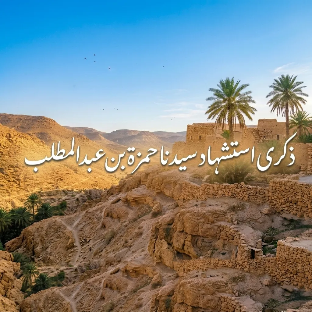 ذكرى استشهاد سيدنا حمزة بن عبد المطلب - رضي الله عنه -