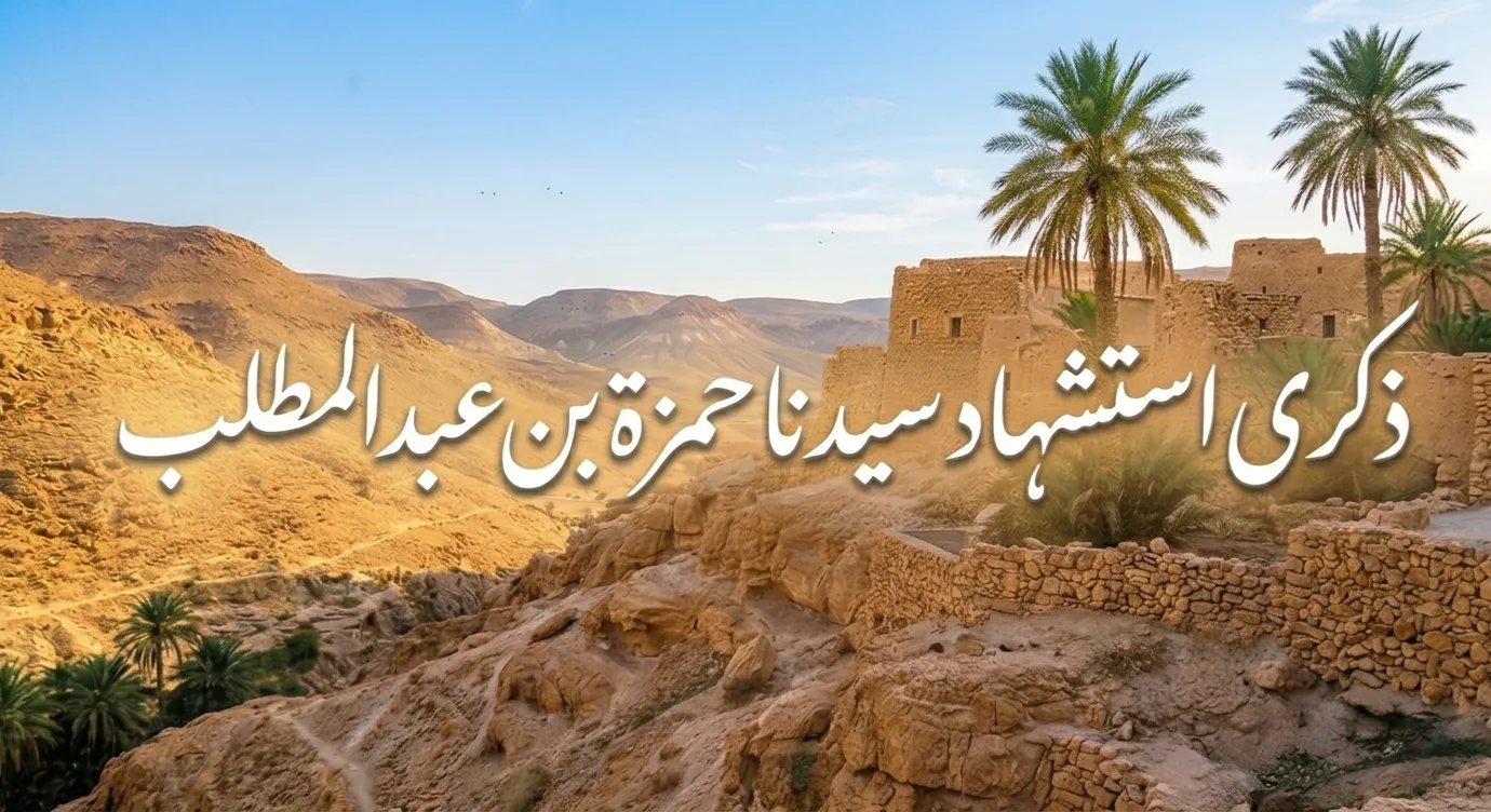 ذكرى استشهاد سيدنا حمزة بن عبد المطلب - رضي الله عنه -