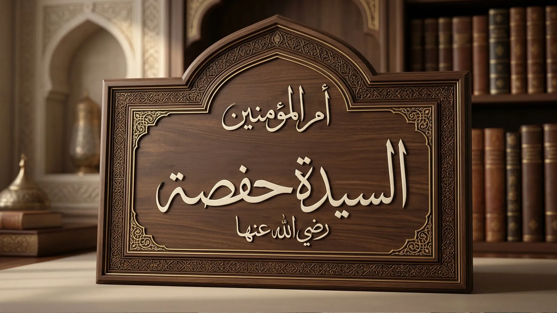 أم المؤمنين حفصة بنت عمر رضي الله عنهما