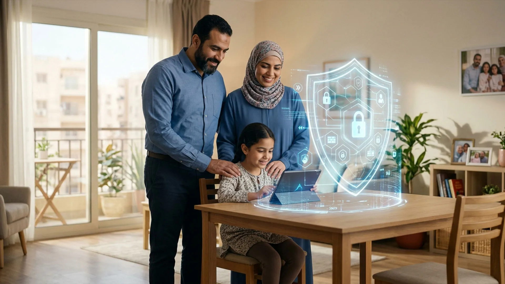 الاستراتيجية الأسرية لحماية الناشئة من الجرائم الإلكترونية والانحراف الفكري