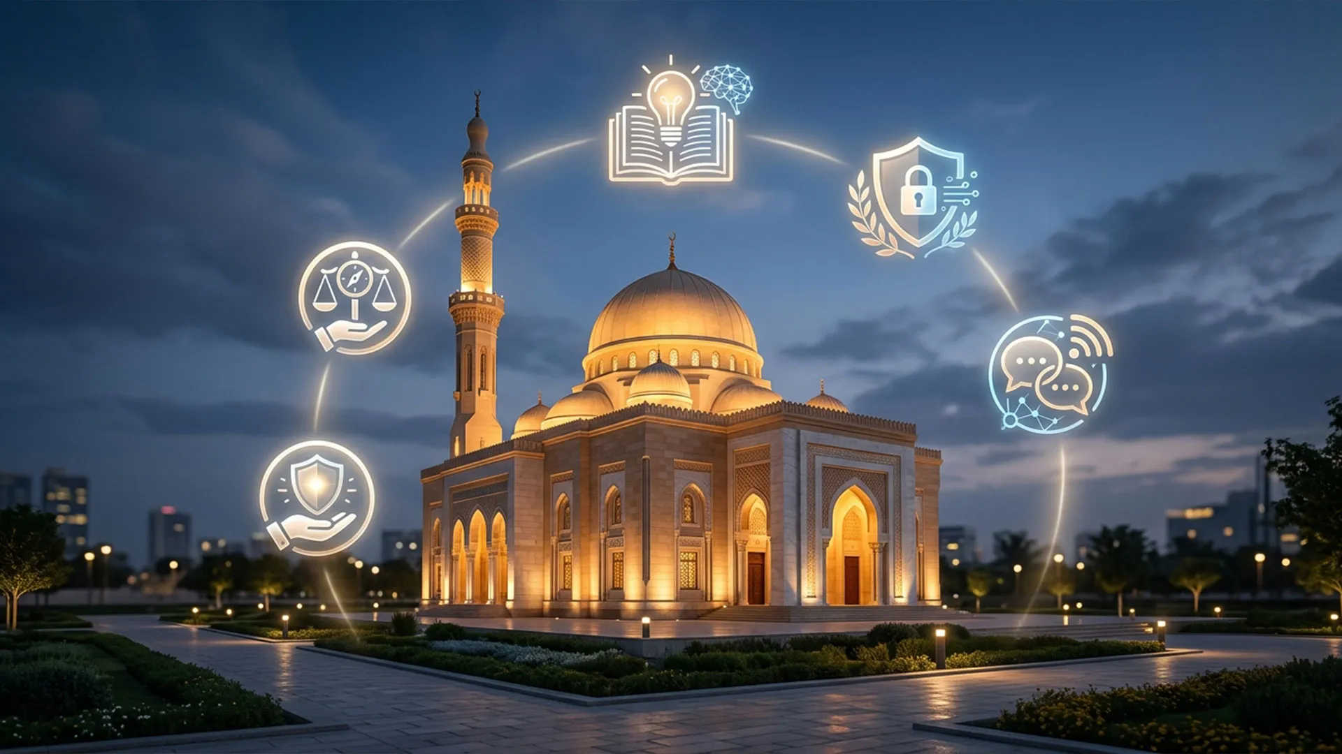 المسجد في العصر الرقمي ومواجهة الجرائم الإلكترونية والانحراف الفكري