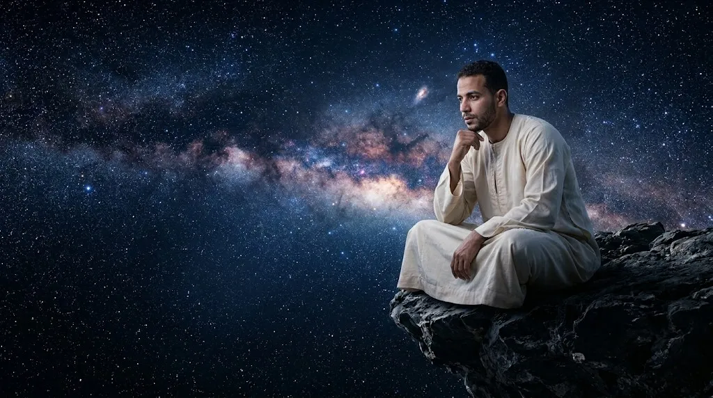 هل الدنيا موجودة مع الله