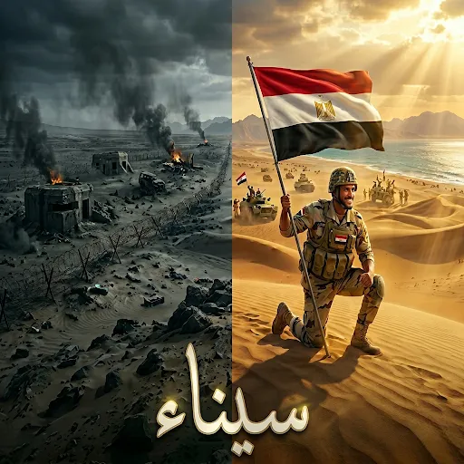انتصار السلام في ذكرى تحرير سيناء 25 أبريل