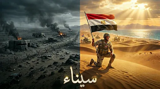 انتصار السلام في ذكرى تحرير سيناء 25 أبريل