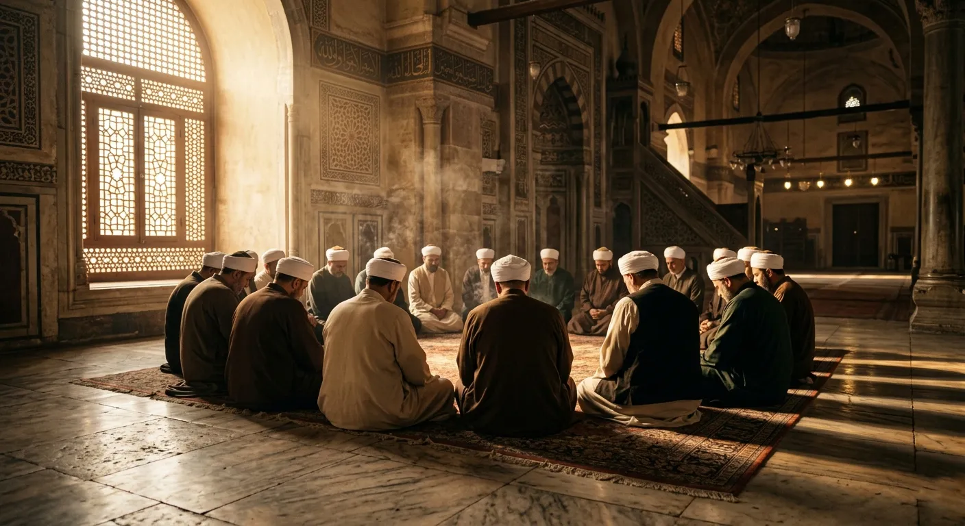 أسئلة عن الصوفية وعن حلقات الذكر والعهد (1)