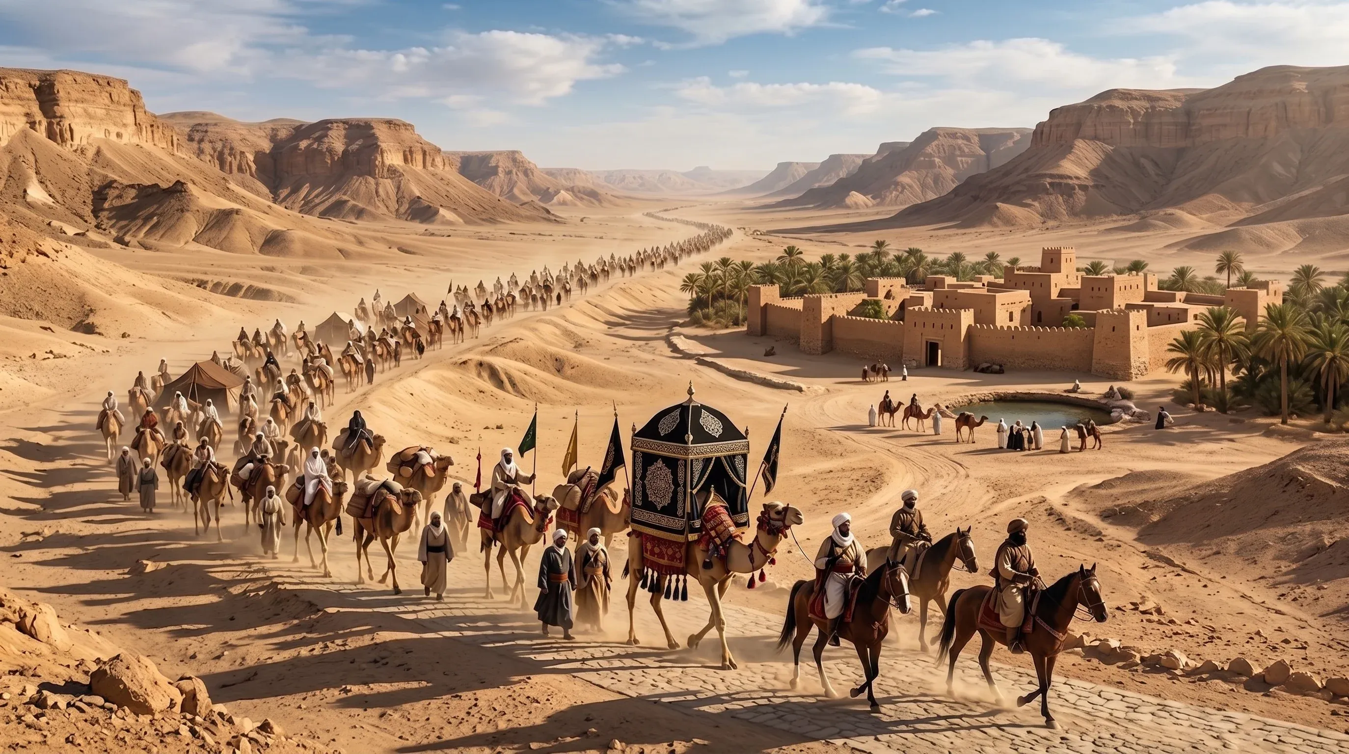 المحمل الشريف وكسوة الكعبة عبر العصور