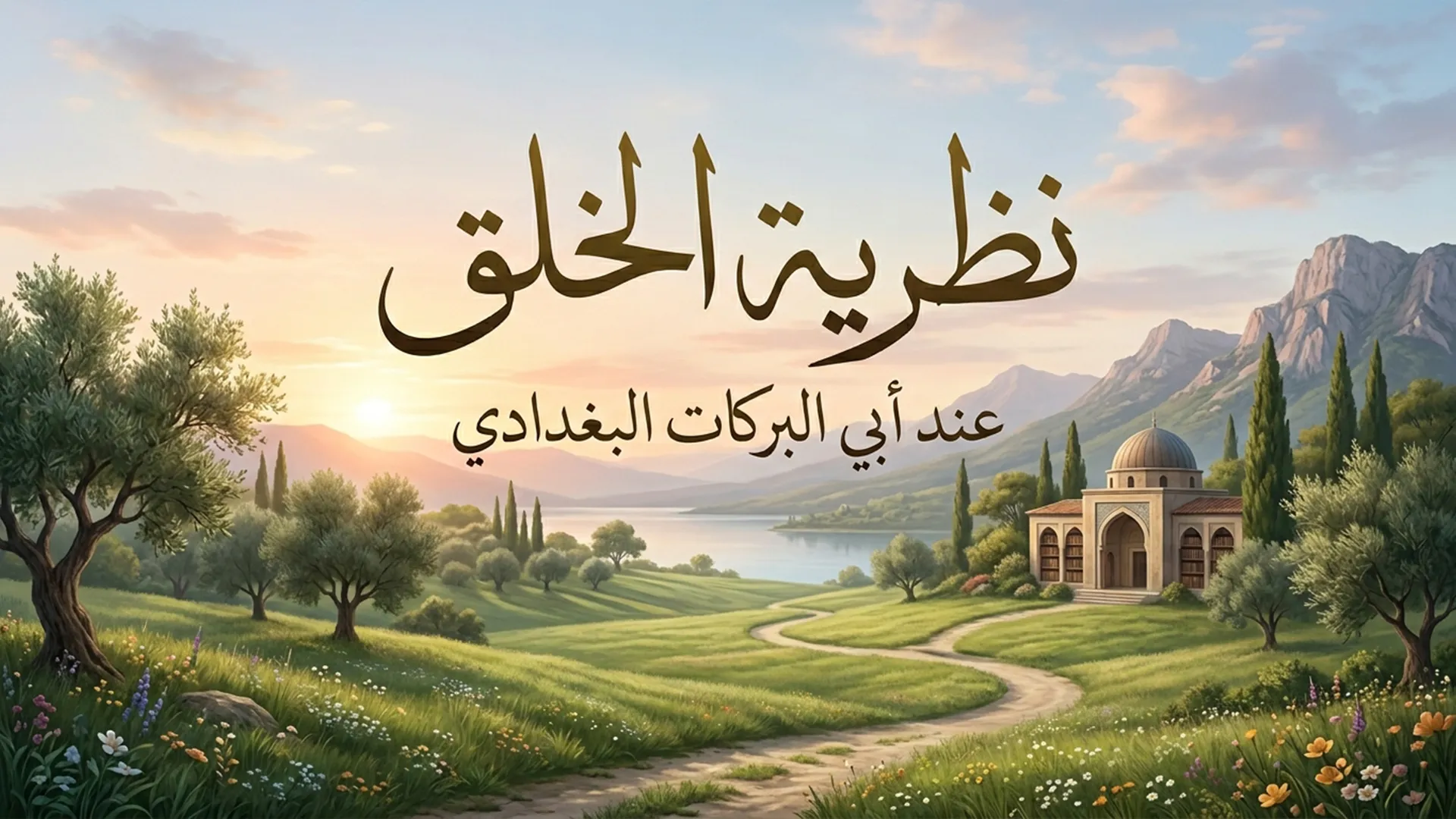 نظرية الخلق عند أبي البركات البغدادي