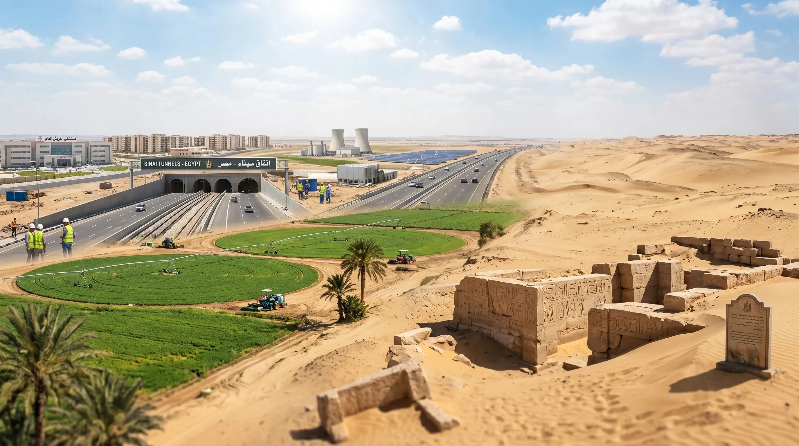 لماذا كانت سيناء مطمع الغزاة؟ من الحروب إلى معركة التنمية الشاملة