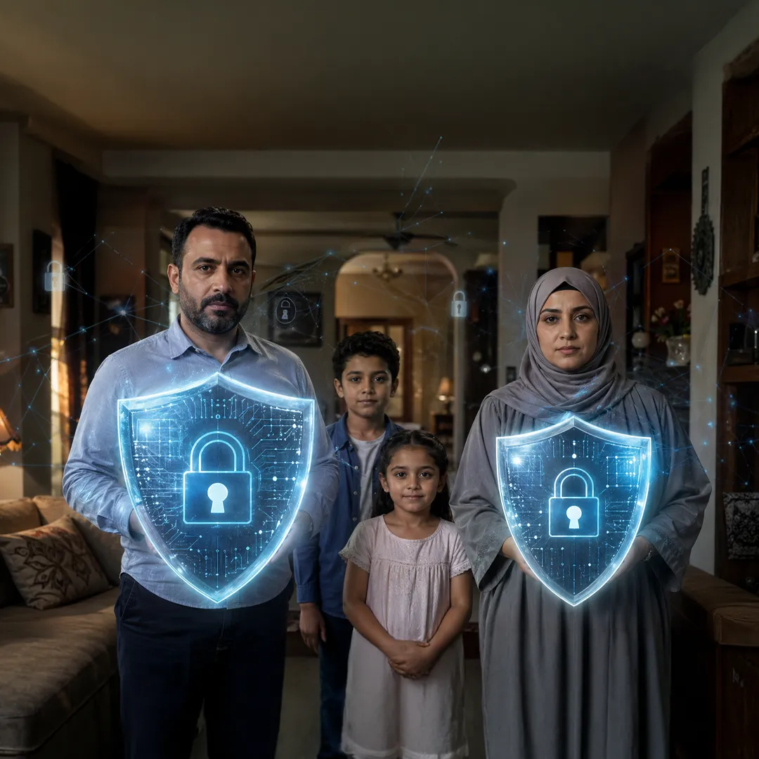 حماية الطفل من الابتزاز الإلكتروني والمخاطر الرقمية