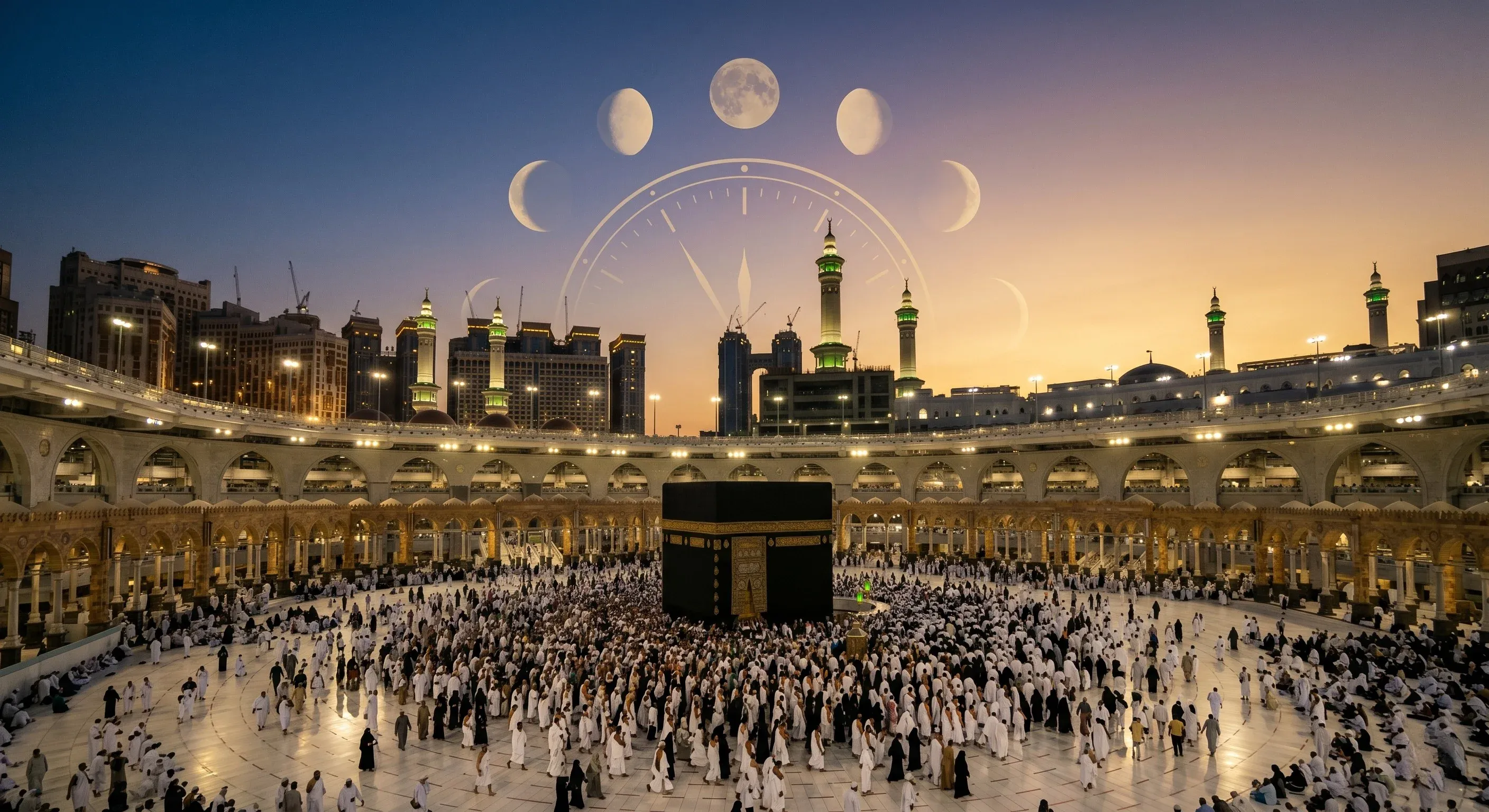 المواقيت الزمانية للحج والعمرة