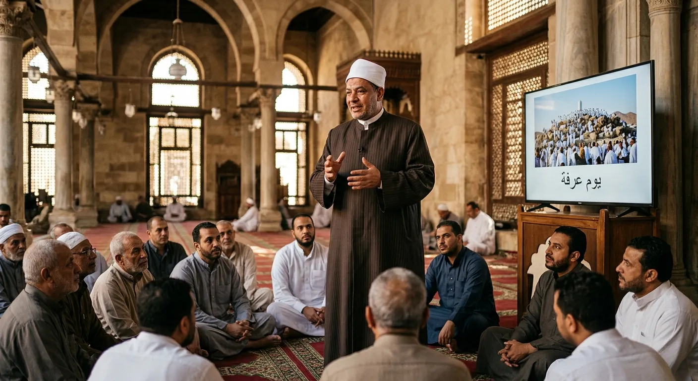 التعريف يوم عرفة