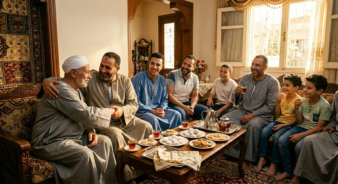 العلاقات النقية وصفاء القلوب وإصلاح ذات البين من ثمرة العيد