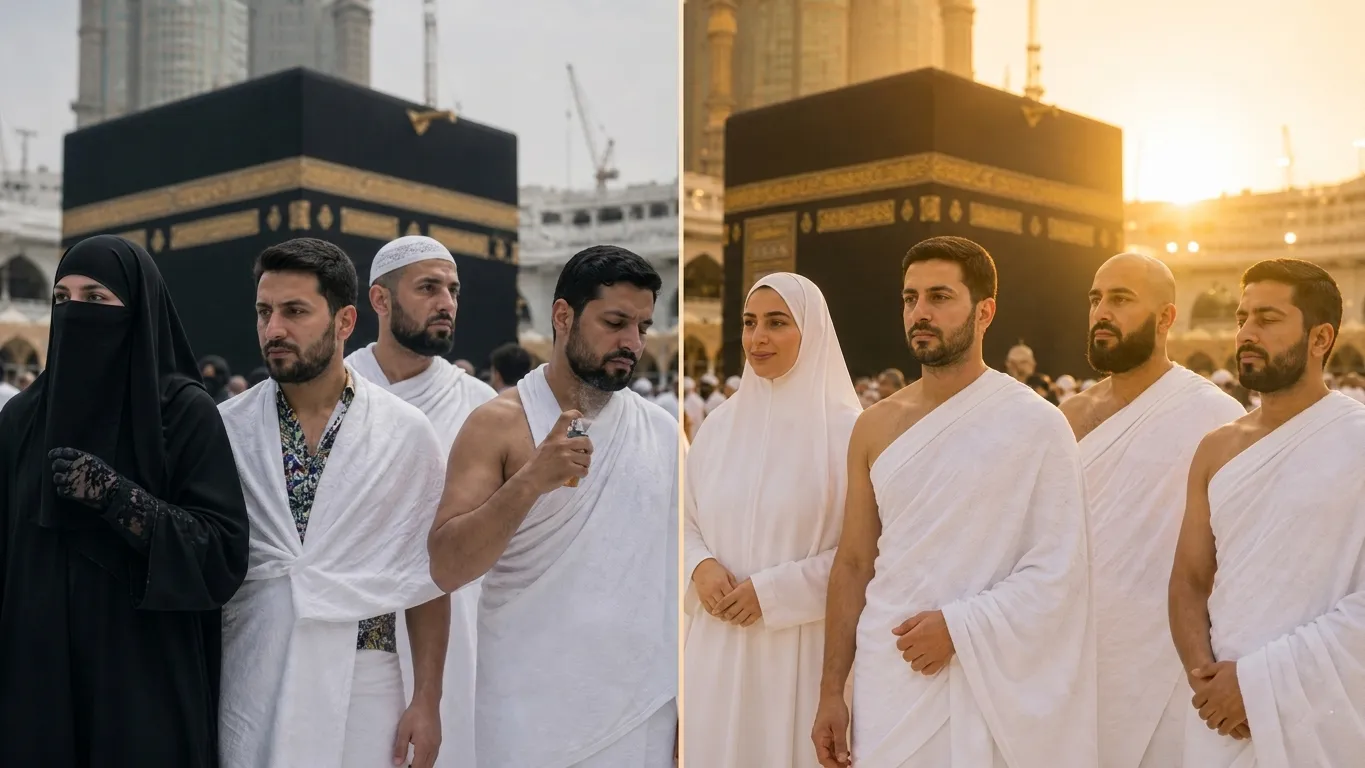 أبرز المخالفات في الإحرام