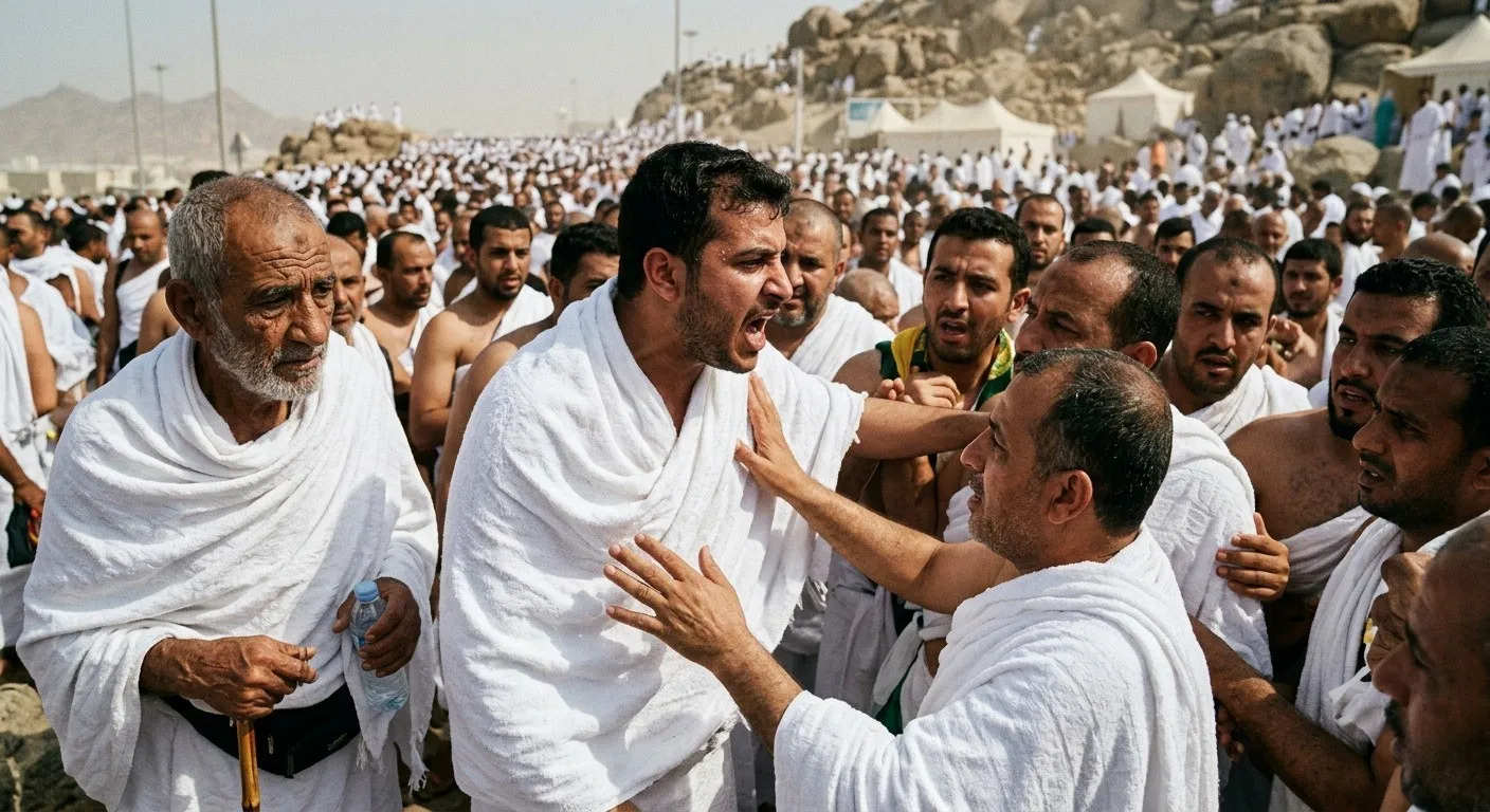 أبرز المخالفات في الوقوف بعرفة