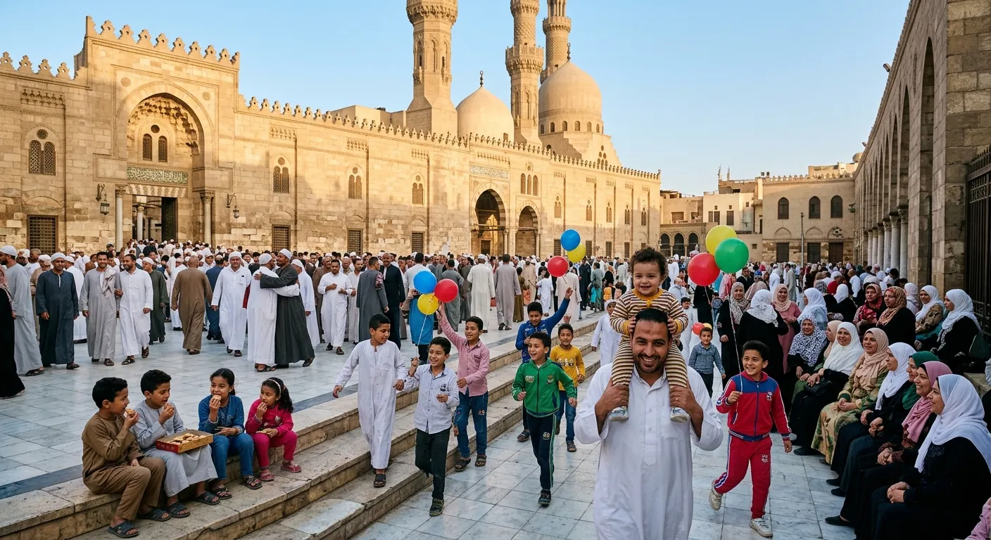 العيد هدية السماء وفرحة القلوب