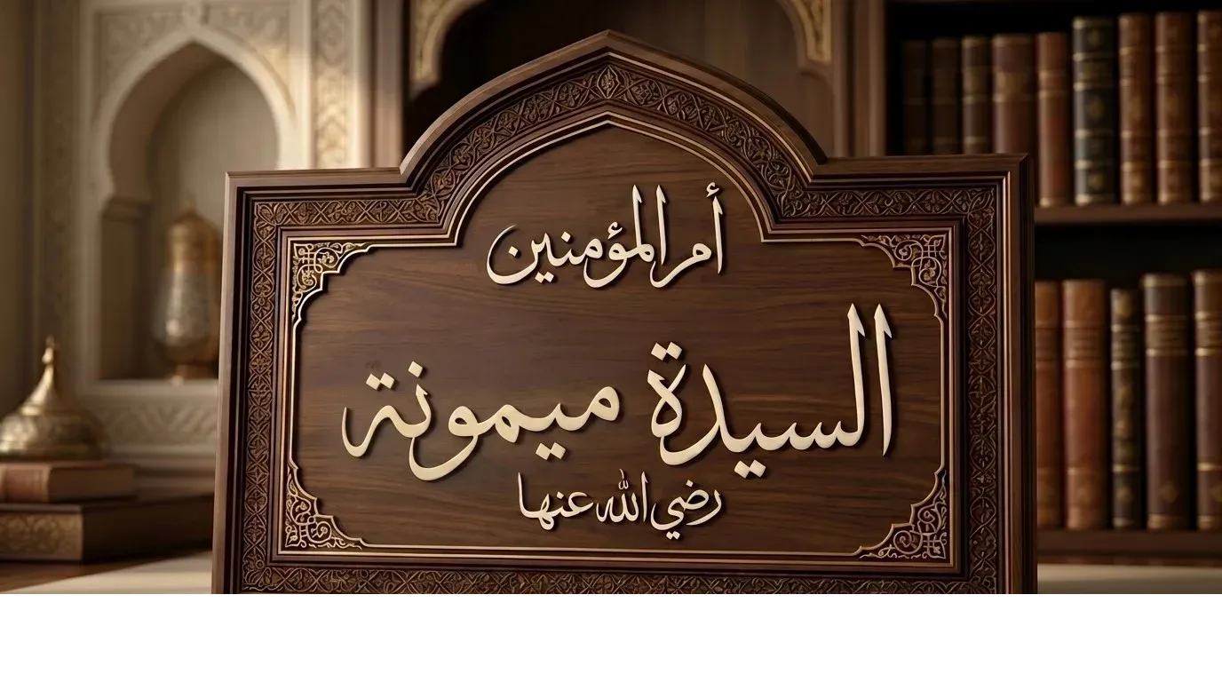أم المؤمنين ميمونة بنت الحارث رضي الله عنها