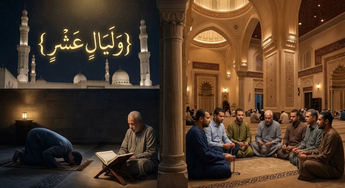 حال النبي صلى الله عليه وسلّم في العشر الأوائل من ذي الحجة