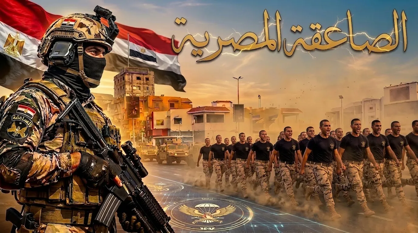 مشهد الصاعقة في العبور قوة ترهب العدو وتطمئن الشعب
