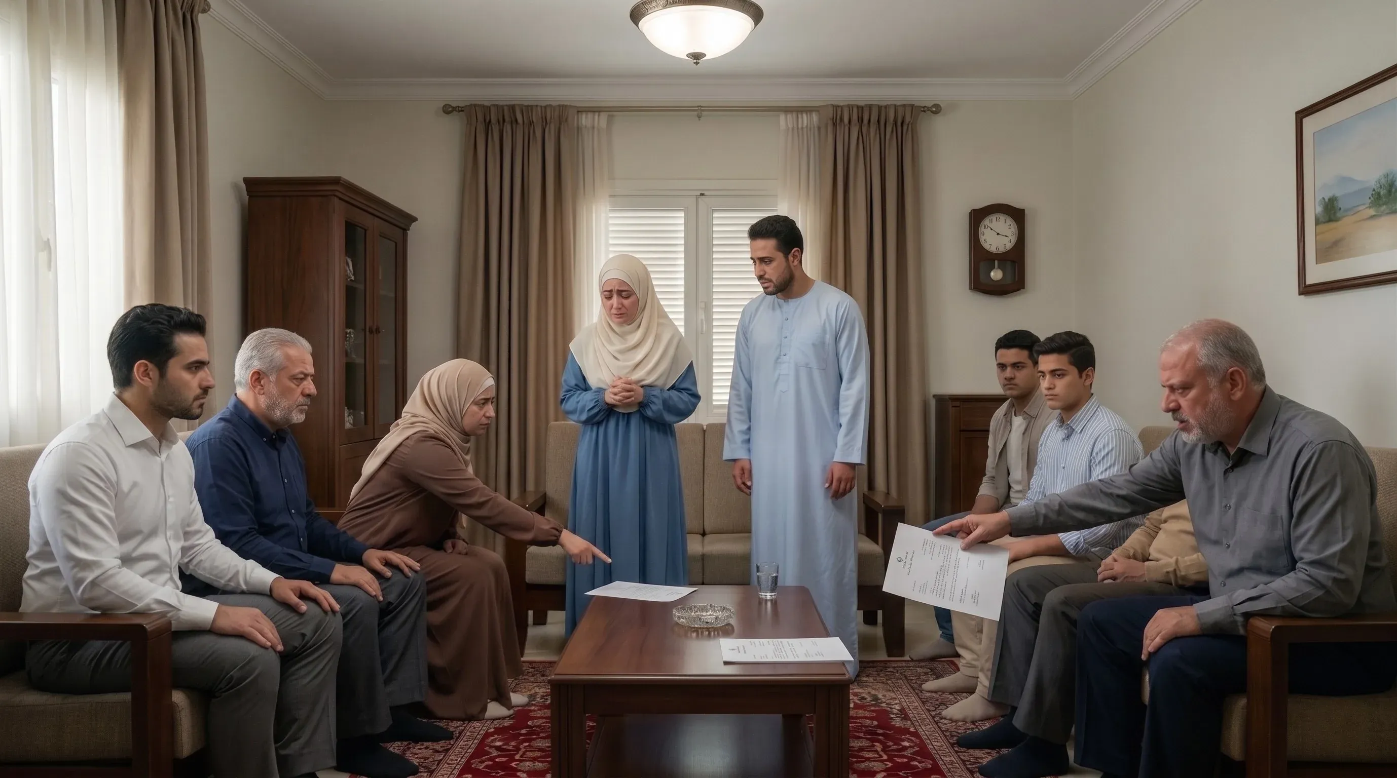 ظاهرة الطلاق تحت ضغط أسرة الزوجين