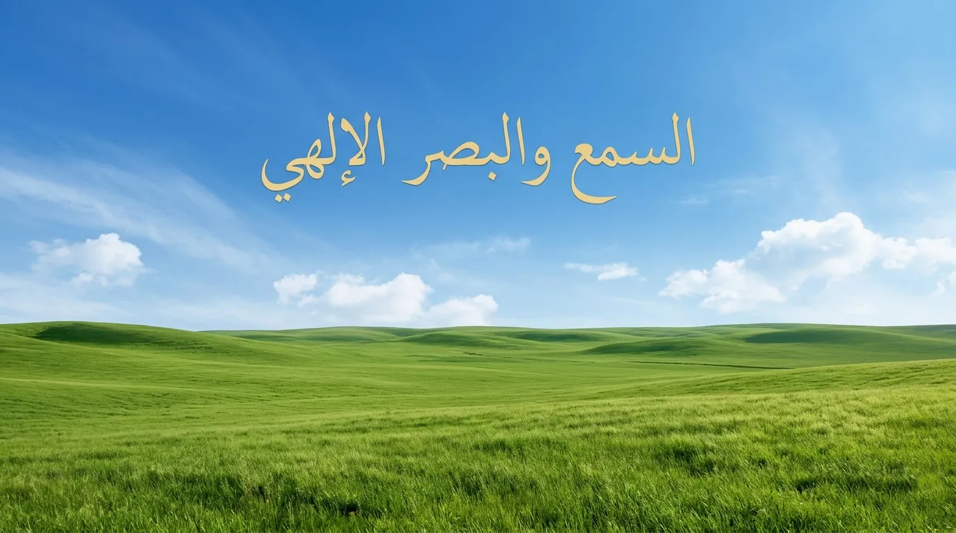 السمع والبصر الإلهي