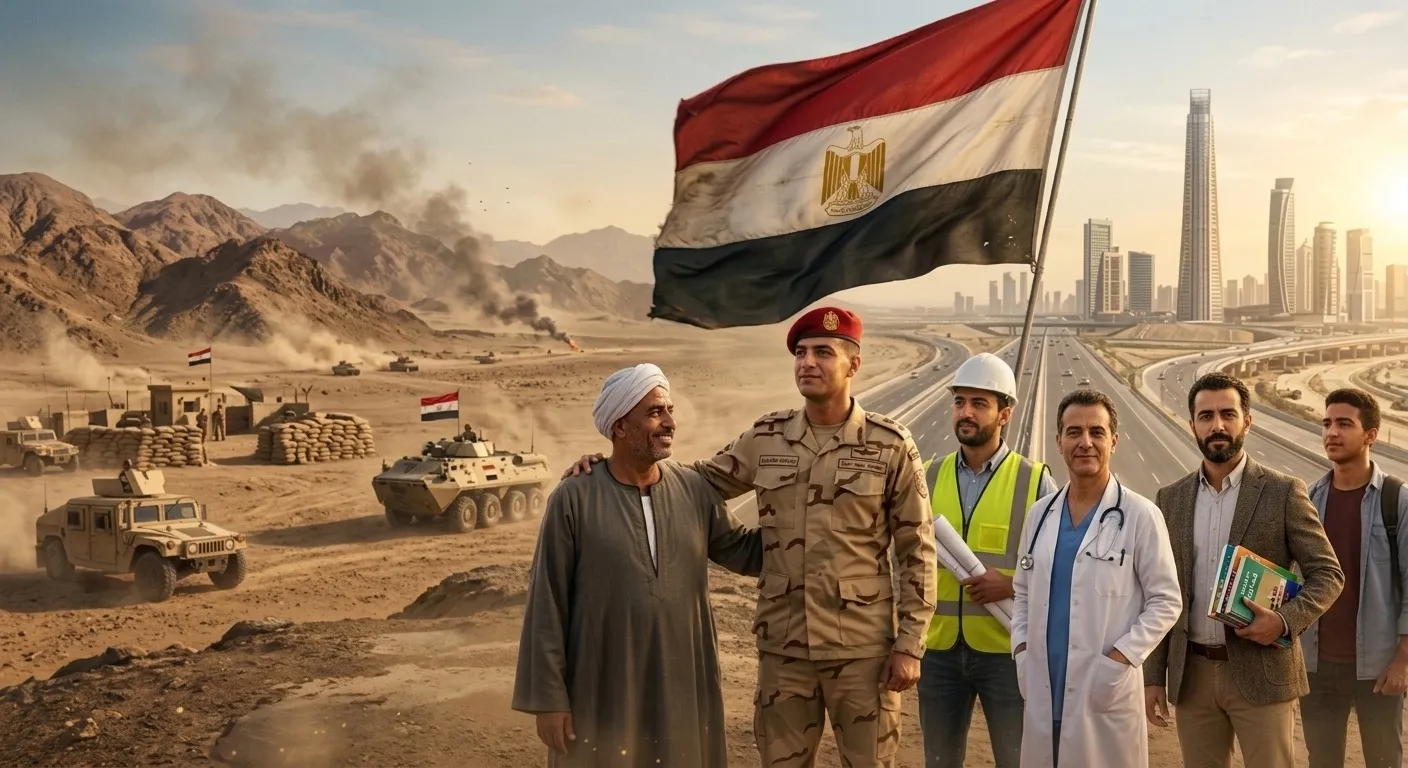 الجيش والشعب قصة وطن هزم الإرهاب وحافظ على الدولة المصرية