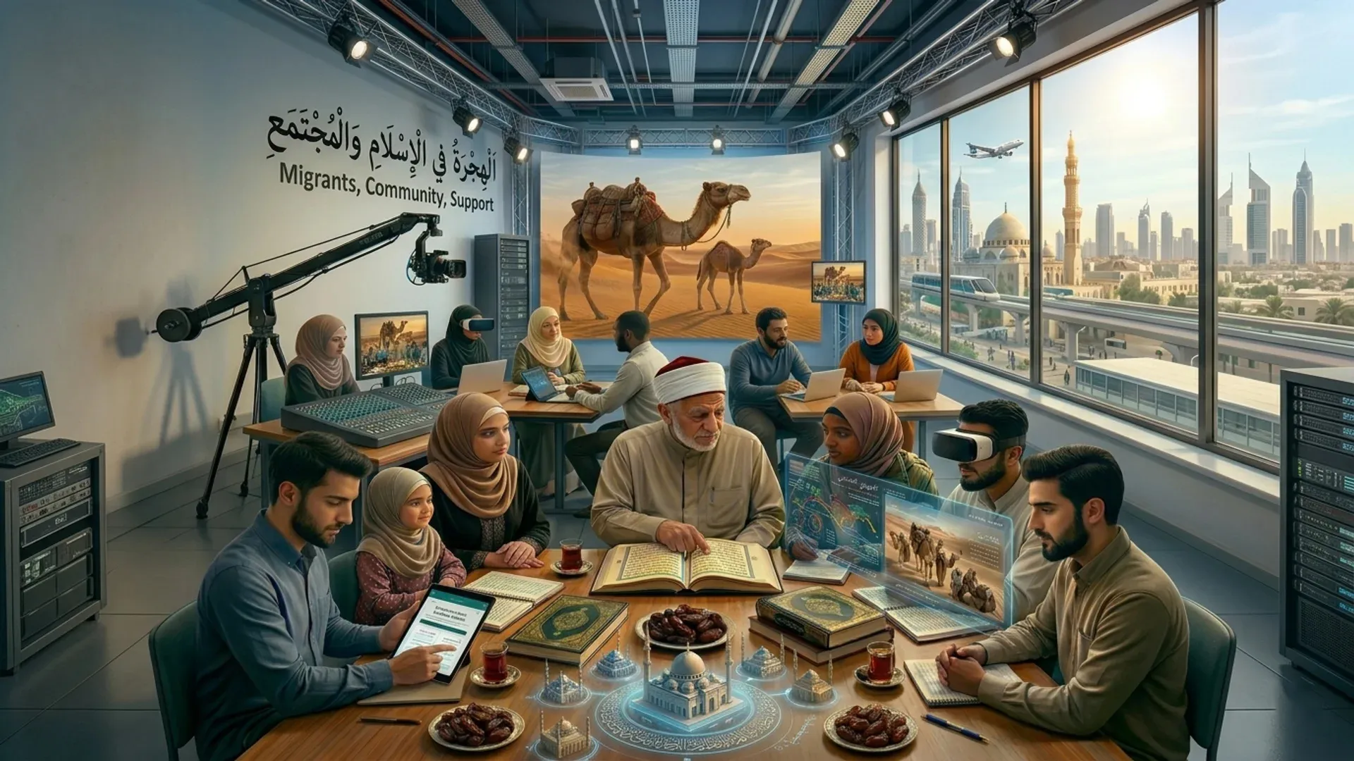 الهجرة إلى الله تعالى وبناء مجتمع متماسك