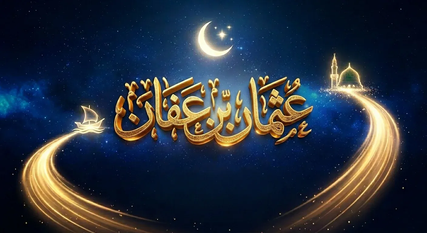 ذو النورين سيدنا عثمان بن عفان رضي الله عنه، صاحب الهجرتين