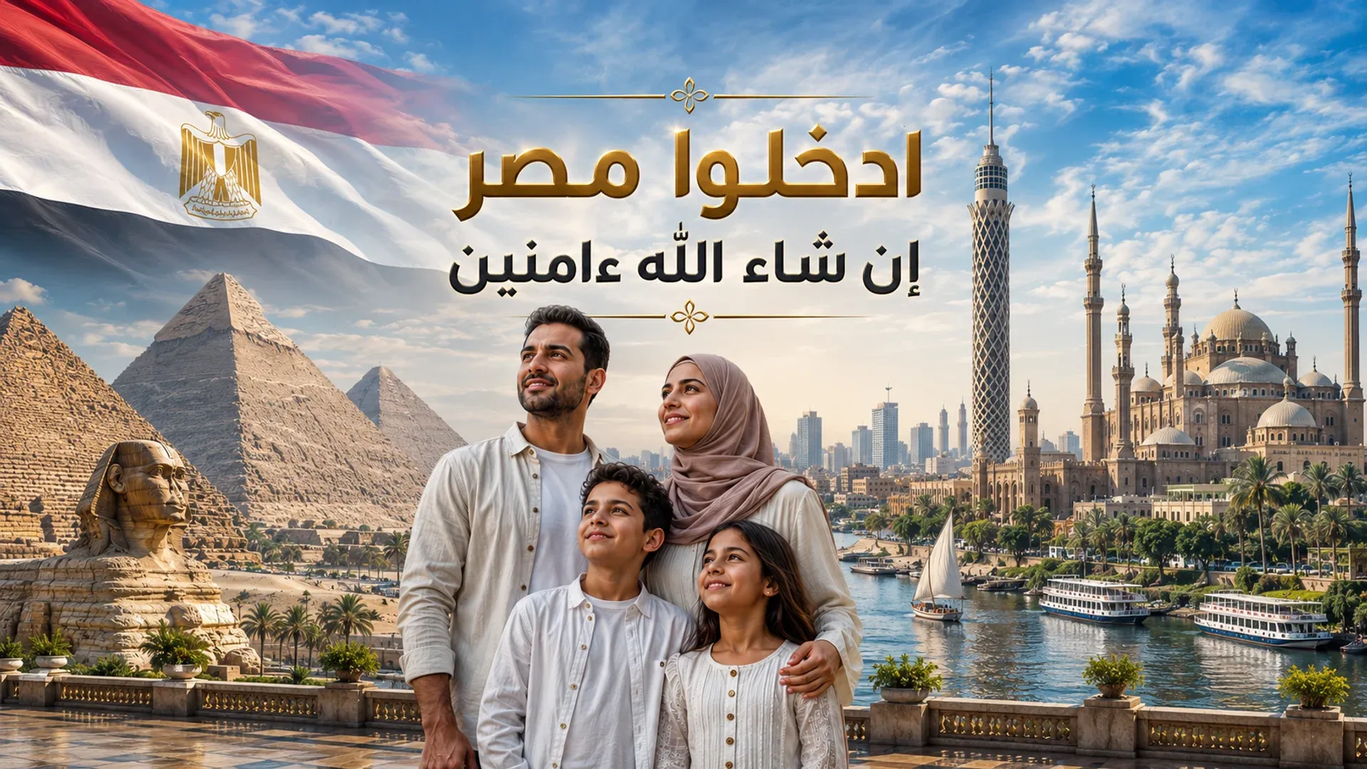 الإصدار الحادي والستون: سلسلة زاد الأئمة والخطباء.. ادخلوا مصر إن شاء الله آمنين