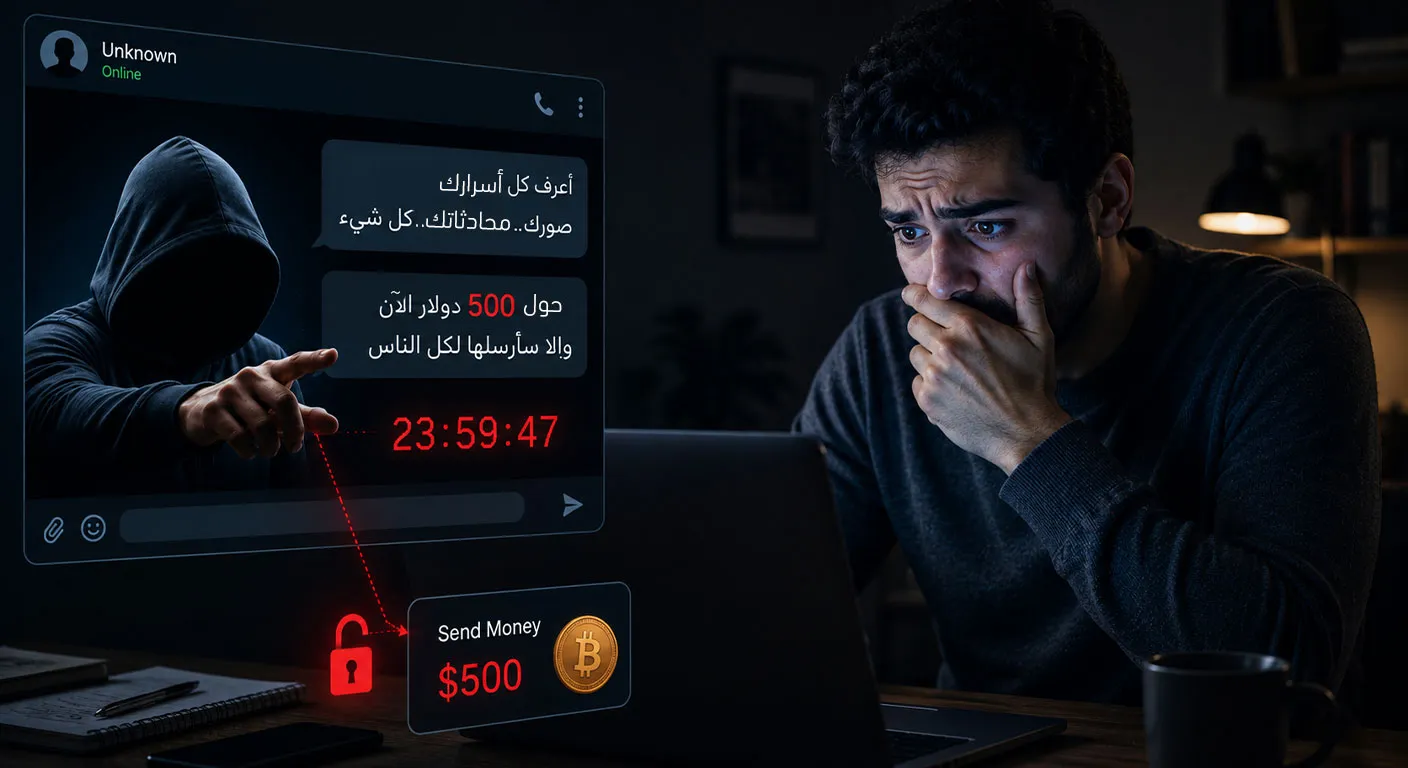 الابتزاز الإلكتروني