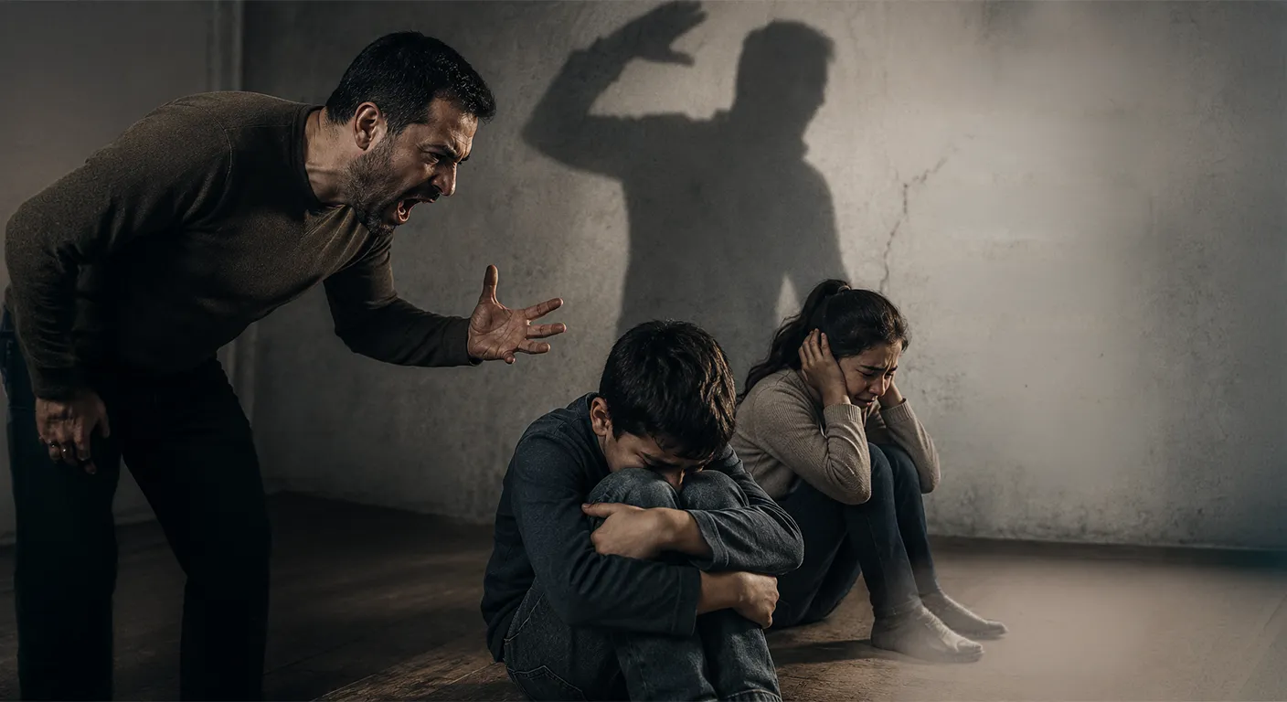 أسلوب القسوة وأثره على الأبناء
