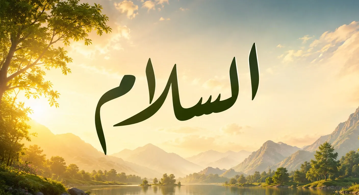 اسم الله السلام.. مفهومه وآثاره في بناء الإنسان