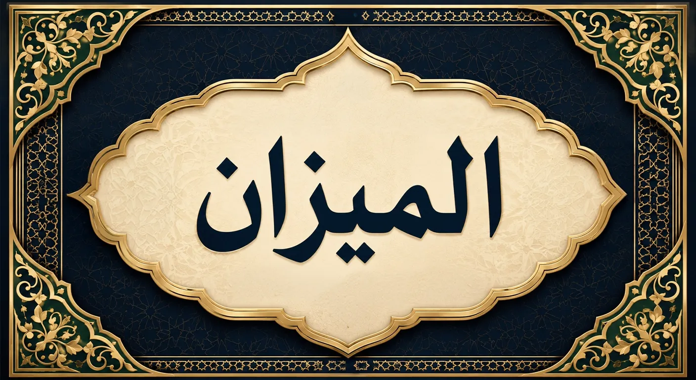 الميزان يوم القيامة: حقيقته وأدلته وصفته