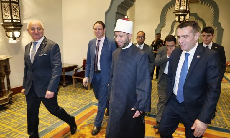وزير الأوقاف يشارك في احتفالية سفارة أذربيجان لدى القاهرة بمناسبة العيد الوطني لجمهورية أذربيجان