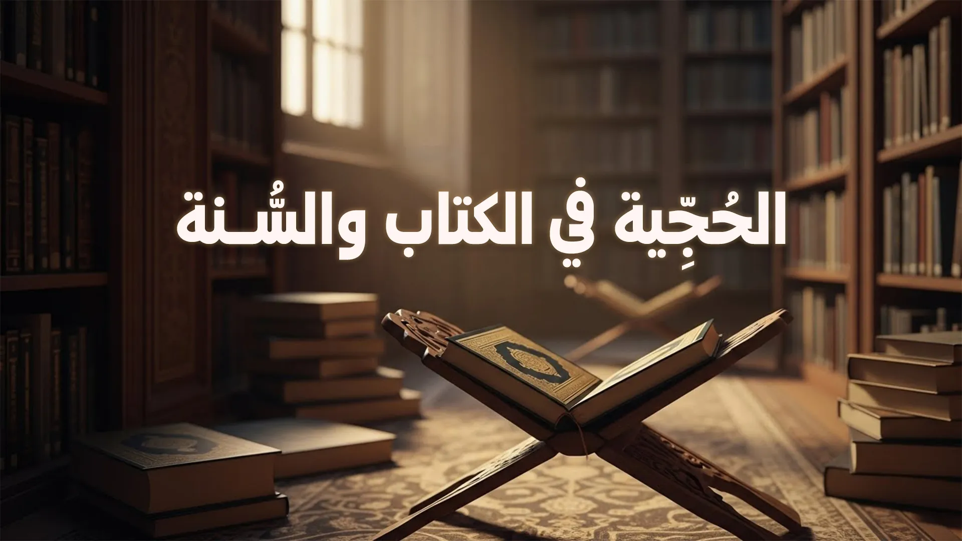 الحجيّة في الكتاب والسنة
