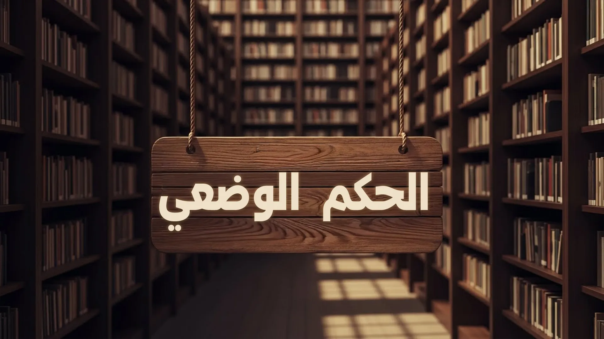 الحكم الوضعيّ