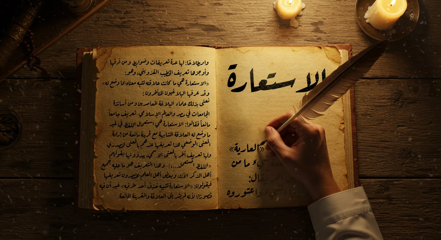 الاستعارة