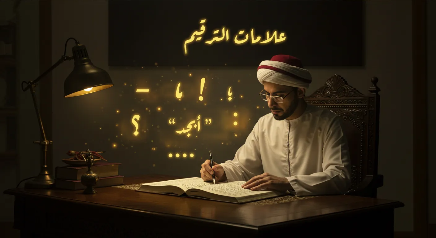 علامات الترقيم