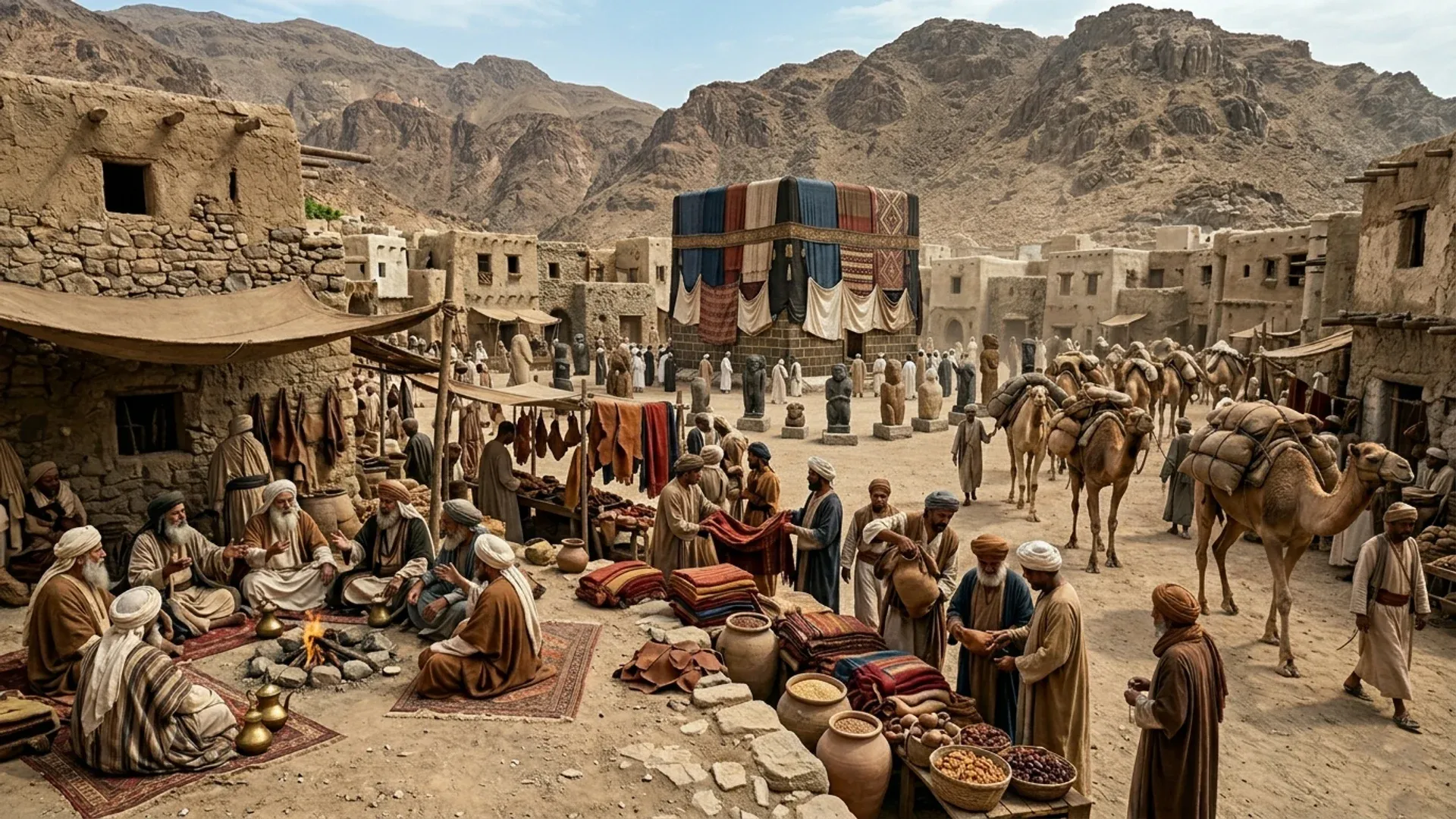 المجتمع المكي قبل الهجرة النبوية