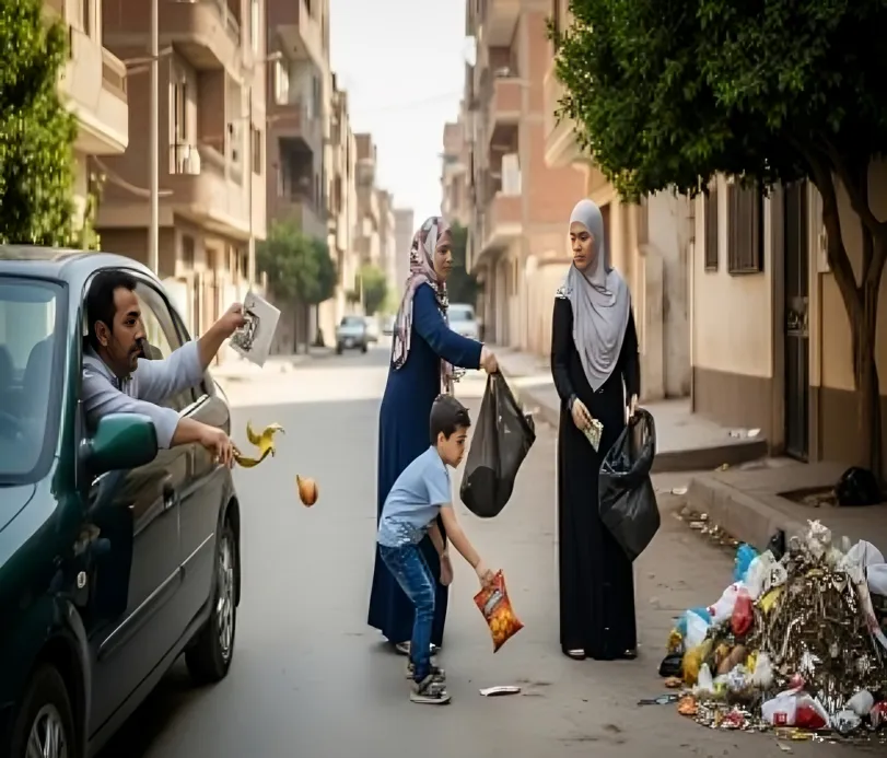 إلقاءُ القمامة في الطّرقات