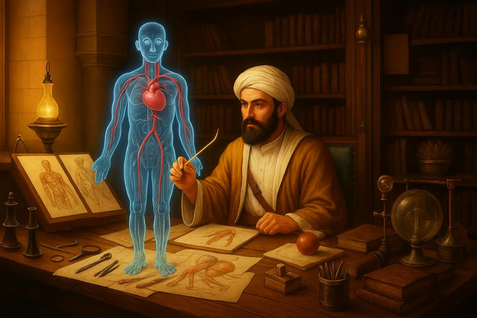 ابن النفيس  مکتشف الدورة الدموية