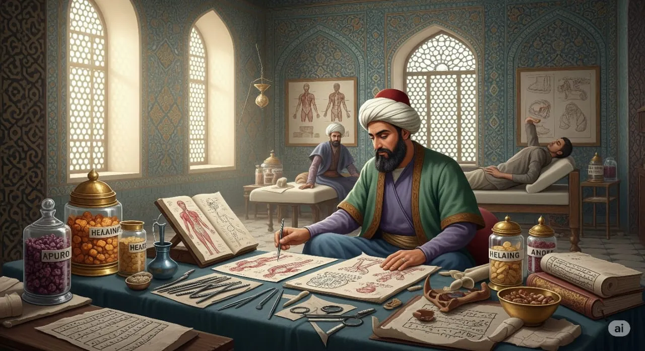 المجوسي رائد العلاج الطبيعي