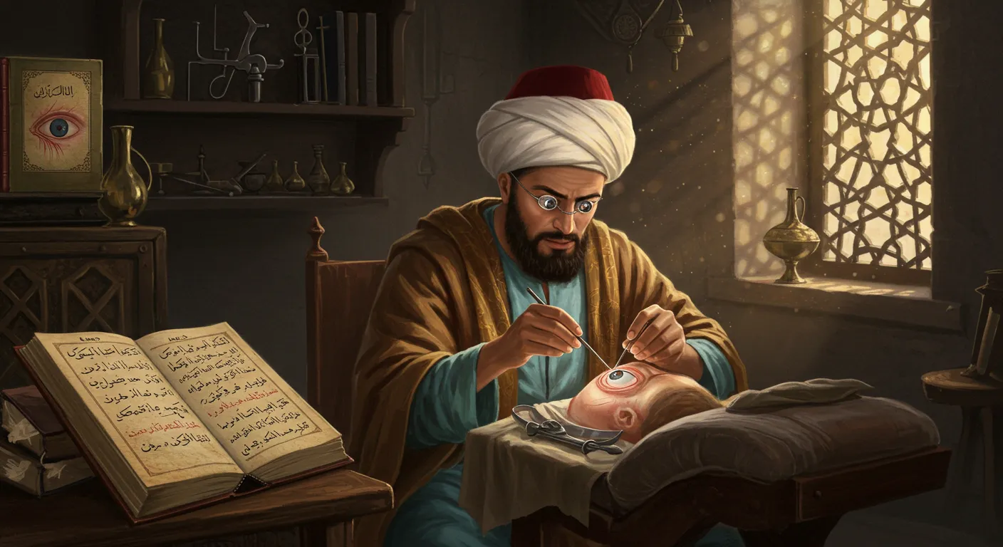 عمار الموصلي رائد علاج الكتاركتا والحول