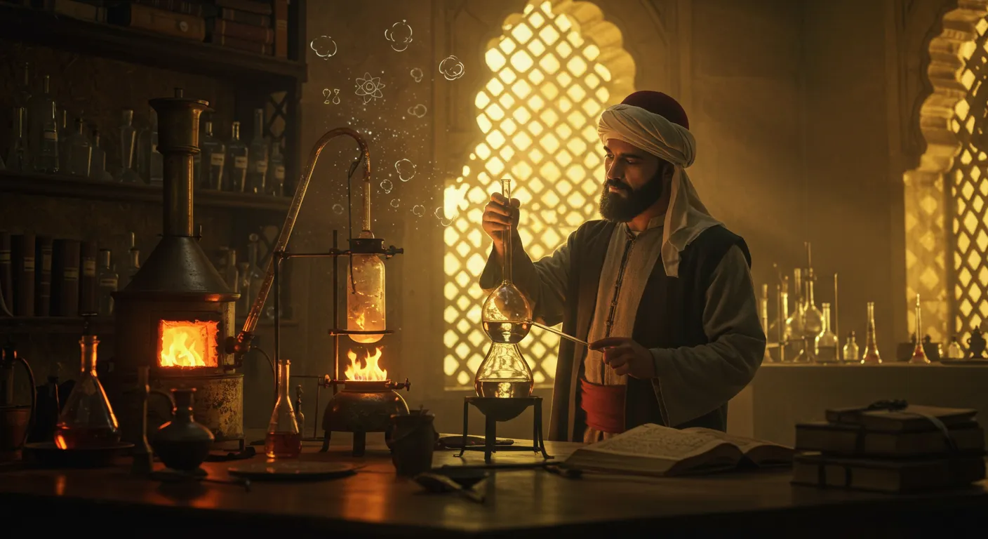 محمد المجريطي رائد قاعدة بقاء المادة